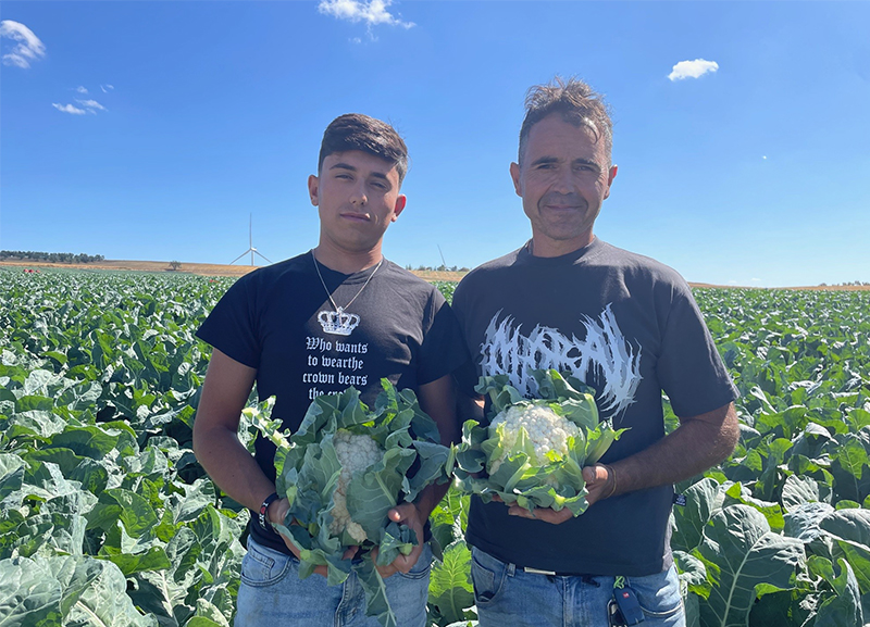 Luciano Andreano con il figlio